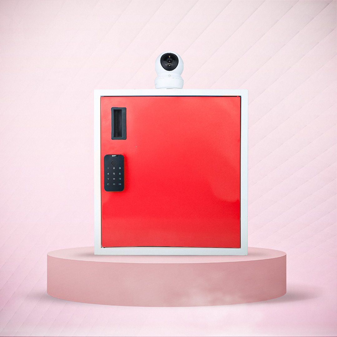 Gatekeeper touch screen locker 1 (red )